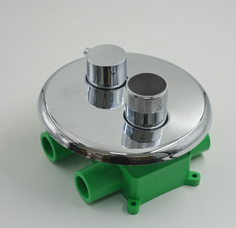 Tampilan Suhu Digital 5-WAYS Shower klep mixer