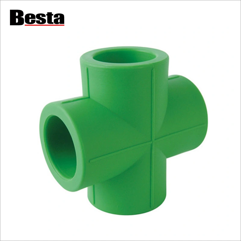 PPR Plastik Fitting Cross